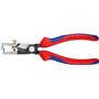 Knipex StriX® Pince à dénuder et coupe-câbles noire atramentisée, avec gaines bi-matière 180 mm 13 62 180