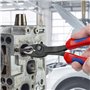 KNIPEX 82 02 200 TwinGrip Pince de préhension frontale et latérale avec poignées Confort grise atramentisée 200 mm