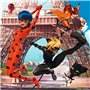 Ravensburger Puzzle pour Enfant 05189 – Nos héros Ladybug et Chat Noir – 3 x 49 pièces Miraculous Puzzle pour Enfants à partir d