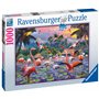 Ravensburger Pink Flamingoes 1000 Piece Jigsaw Puzzle for Adults and Kids Age 12 Years Up