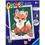 Ravensburger CreArt Série D Classic : renard avec fleurs