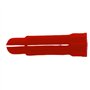 fischer - Cheville à Expansion en polypropylène P 8 C Multi-usages - Boîte de 100 8 x 34 mm Rouge