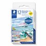 STAEDTLER Kit de peinture aquarelle – Kit de voyage – Design Journey – Comprend une palette de mélange