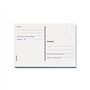Herlitz Lot de 20 Cartes postales Blanc
