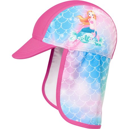 Playshoes Fille UV-Schutz Mütze Meerjungfrau Chapeau de Soleil Not Applicable