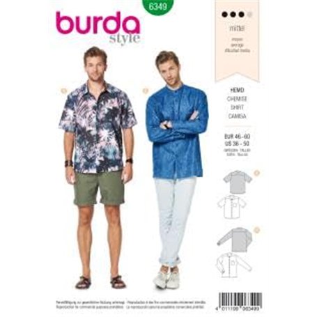 Burda B6349 Patron de Couture