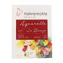 Hahnemühle Bloc de papier aquarelle 100 feuilles 325g 24x32 cm Rouge