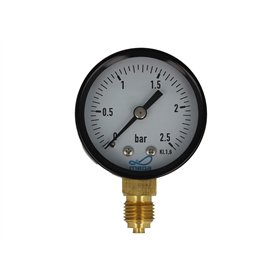 Mega manomètre de pression 0-2