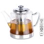 Rosenstein & Söhne Théière-bouilloire 1,5 L avec passe-thé en acier inoxydable