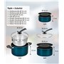 Kelton Batterie de cuisine 27 pièces, Cuisine Accessoires