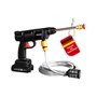 Genius Pressure Cleaner Nettoyeur à Pression sans Fil 12 pièces Pistolet de Lavage Professionnel avec Batterie et Tuyau d'arrosa