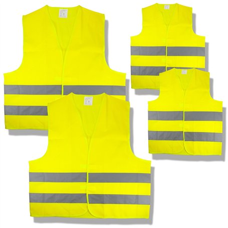 Cartrend 50252 Kit famille de gilets de signalisation
