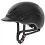 uvex kidoxx - Casque d'équitation léger pour enfant - Ajustement individuel de la taille - Ventilation optimale - Noir mat - 3XS