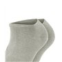 Esprit Femme Uni Multipack W Sn Coton Unies Chaussettes Basses, Gris Grey/Red 3821, 39-42 EU
