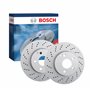 Bosch BD1227 Disques de frein - certification ECE-R90-1 jeu de 2 disques