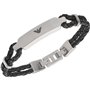 Bracelet Homme Emporio Armani ESSENTIAL Acier inoxydable Noir