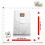 MisterVac | compatible avec les sacs d'aspirateurs professionnels, sacs de rechange 10 pièces SIDAMO DCP 25-S Prof.
