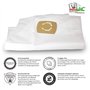 MisterVac | compatible avec les sacs d'aspirateurs professionnels, sacs de rechange 10 pièces SIDAMO DCP 25-S Prof.