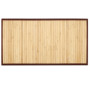 Navaris tapis de bain en bambou - Tapis en bois naturel antidérapant pour salle de bain douche baignoire cuisine terrasse ou aut