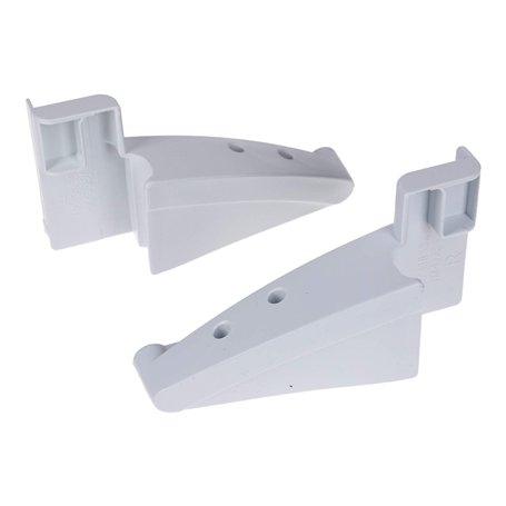 DEKAROX Kit de support pour Liebherr 7438550 7427331 7438548 7427329 droite + gauche pour porte de réfrigérateur
