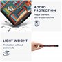 kwmobile Étui Compatible avec Pocketbook InkPad 4 / Color 3 / Color 2 Coque - Étui à Rabat magnétique Tablette eReader Similicui