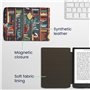 kwmobile Étui Compatible avec Pocketbook InkPad 4 / Color 3 / Color 2 Coque - Étui à Rabat magnétique Tablette eReader Similicui