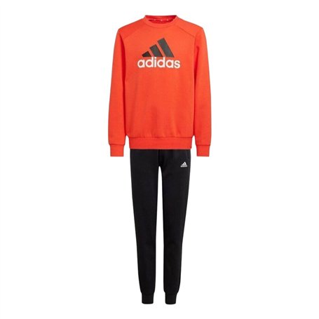 Survêtement Enfant Adidas JUNIOR ESSENTIALS BIG LOGO FLEECE TRACKSUIT IX9517 Rouge