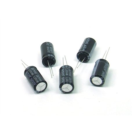 POPESQ® 5 pcs. x Condensateur electrolytique 2200uF 25V #A4166