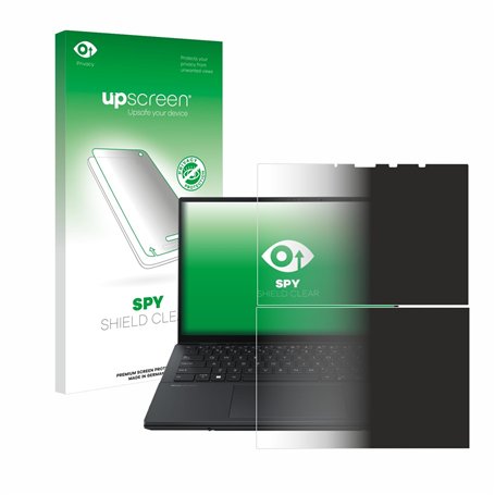 upscreen Protection Anti-Espion pour ASUS ZenBook Duo OLED 2024 UX8406 - Anti-Spy Privacy Film Protection Ecran de Confidentiali