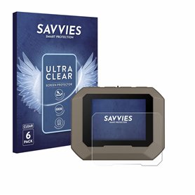 savvies Protection Ecran pour Garmin Xero C1 Pro (6 Pièces) - Film Protection Ultra Clair