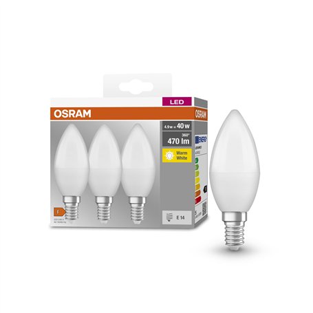 Osram Base Classic B 40 FR LED lampe avec base E14