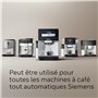 Siemens pastilles de nettoyage, pour machines à café tout automatiques, éliminent les résidus de café, compatibles avec les mach