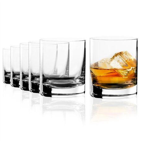 Stölzle Lausitz Verres à Whisky New York Bar 6 Pièces 250 ml – Gobelets à Whisky Élégants en Verre Cristallin Sans Plomb – Verre