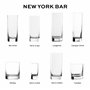 Stölzle Lausitz Verres à Whisky New York Bar 6 Pièces 250 ml – Gobelets à Whisky Élégants en Verre Cristallin Sans Plomb – Verre