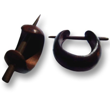 ISLAND PIERCINGS ER018 Petites boucles d'oreilles créoles fabriquées à la main