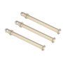 Lot de 3 tuyaux d'aspiration de lait 5313226701 compatibles avec machine Nespresso DeLonghi EN520
