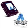 LIGHTWORLD24 2 x 24V H7 PX26d ampoules halogènes - 70W ampoule de phare ultra blanche super lumineuse pour camions lampe optique