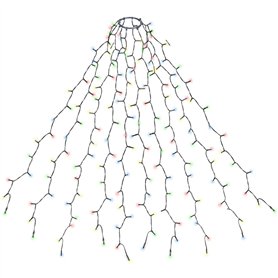 SALCAR Guirlande Lumineuse 350 LEDs pour Sapin de Noêl, 3m x 10 exterieur Etanche Guirlande LED Sapin Décoration (2m - 5m sapin) SALCAR Guirlande Lumineuse 350 LEDs pour Sapin de Noêl