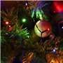SALCAR Éclairage de Sapin de Noël 0,6 m Avec Anneau et 8 Guirlandes - Chaîne Lumineuse 48 LED Étanche pour 60 cm, 90 cm, 120 cm