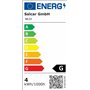 SALCAR Éclairage de Sapin de Noël 0,6 m Avec Anneau et 8 Guirlandes - Chaîne Lumineuse 48 LED Étanche pour 60 cm, 90 cm, 120 cm