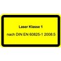 Laserfuchs linelaser, red, 650nm, 90°, 3-12V DC, Ø9x20 mm, focus 1m, class 1 - 70104011