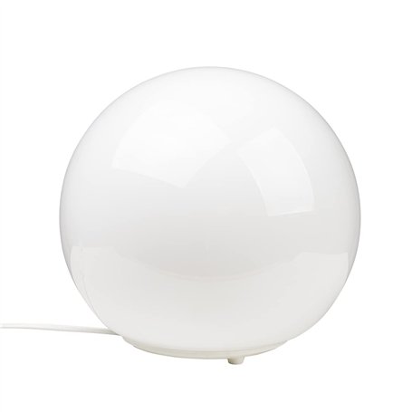 Ikea Fado Lampe de Table Blanc Verre Blanc 28 x 27 x 28 cm