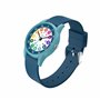 Cander Berlin MNA 1430 T Montre pour enfant garçon fille Montre d'apprentissage Bleu turquoise étanche, bleu, Sport moderne