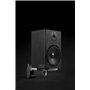 HALTERUNGSPROFI LSSL2 Lot de 2 supports muraux pour haut-parleurs jusqu'à 15 kg Noir