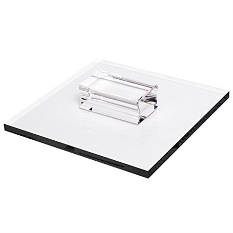 Ideen mit Herz Bloc de tampons en acrylique avec poignée - 16 x 16 x 0