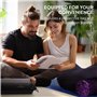 EVEREST FITNESS Rouleau Massage Sport - Foam Roller Rouleau Pilates et Fitness 60 cm de Long pour Musculation Fascias - Rouleau 