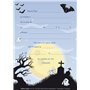 Edition Colibri 10 Invitations Halloween Fantôme Boo: Cartes d'invitation pour une fête effrayante pour enfants avec un mignon f