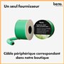 BEOS® 20 x connecteurs à souder étanches pour câble périphérique de tondeuse-robot - Connecteurs de câble pour câble de tondeuse