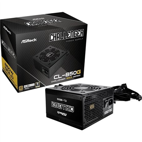 Bloc dAlimentation ASRock 90-UXC085-GNEAAA ATX 850 W 80 Plus Gold