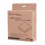 SilverStone SST-FP55B - Adaptateur de baies panneau frontal en aluminium 5.25 pouces vers 3.5 pouces + 2x 2.5 pouces, noir